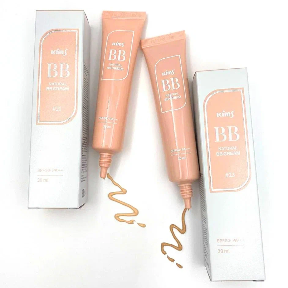 Kims Natural BB Cream Многофункциональное BB-средство SPF 50+ PA++++ (#21, светло-бежевый), 30 мл