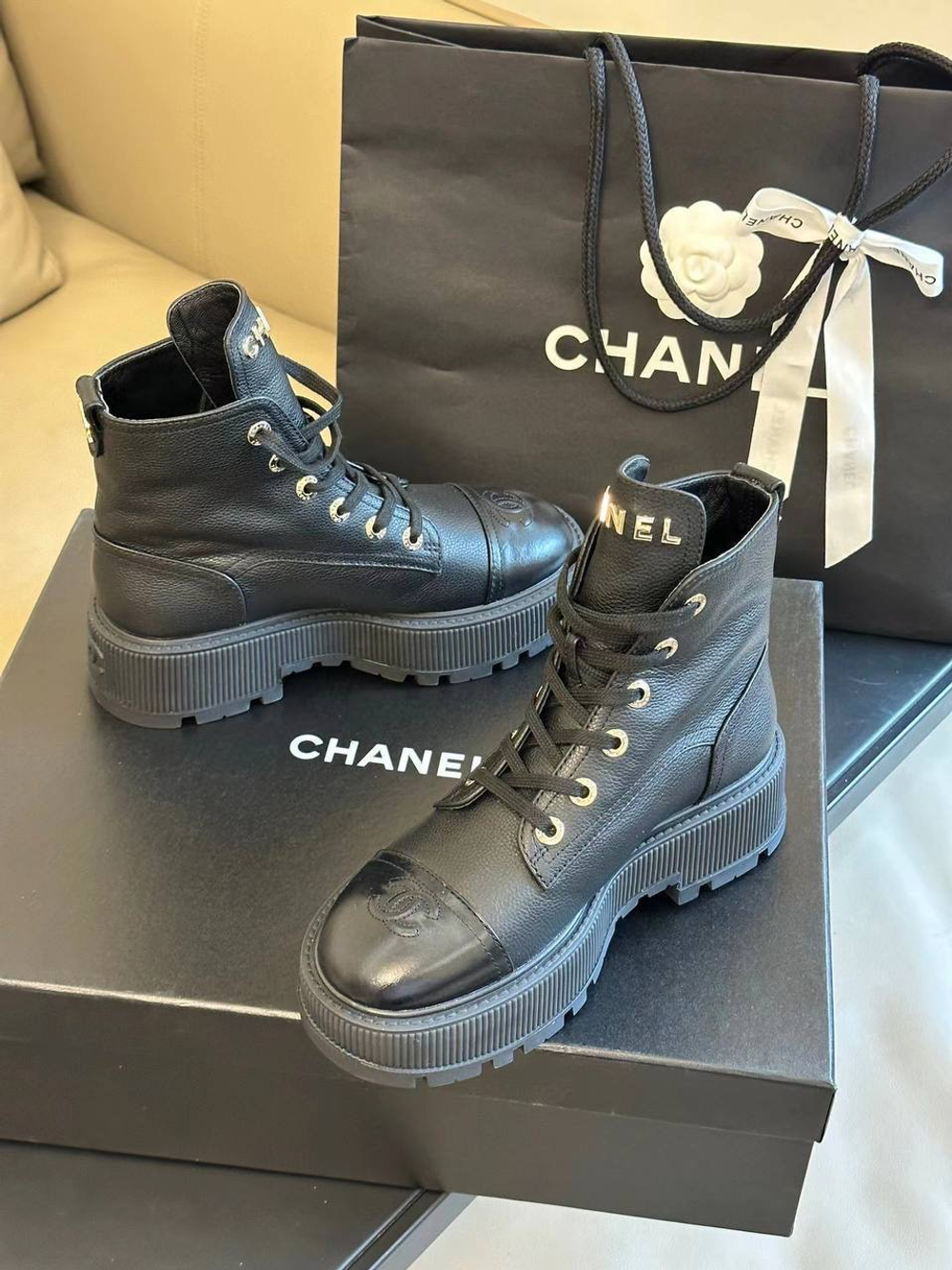 Ботинки Chanel