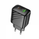Зарядное устройство Hoco CS25A PD20W + QC3.0 (black)