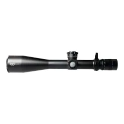 Прицел March-FX 5-40x56 Gen II FML-PDKI FFP 34мм боковой вид с логотипом