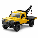 Радиоуправляемая машина MN MODEL, внедорожник с лебедкой Land Cruiser 1:12, 2,4 ГГц, RTR, 4WD - MN-82T-YELLOW
