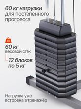 Силовой комплекс DFC HomeGym D7000-60 / стек 60 кг