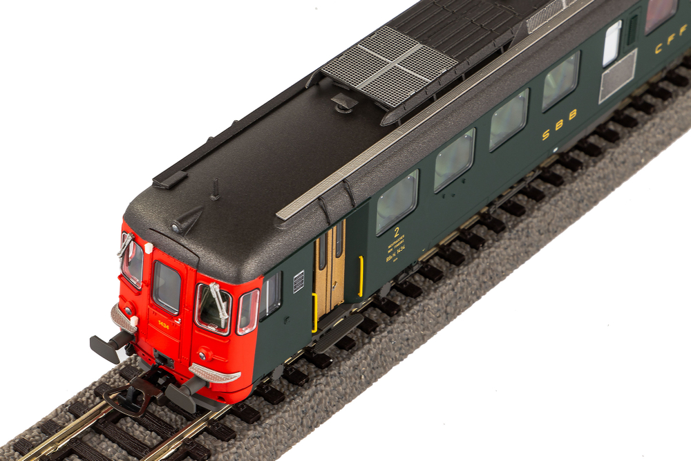 Рельсовый автобус RBe 4/4 SBB IV, декодер + звук