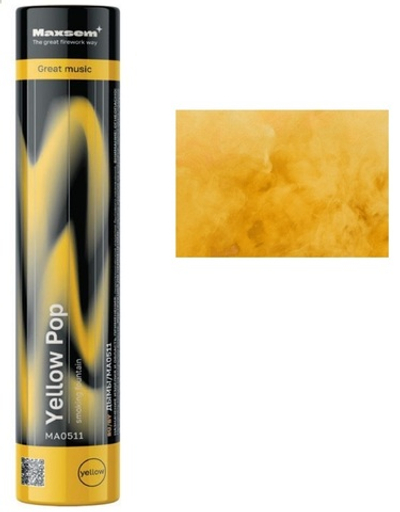 Дым цветной "Yellow Pop" MA0511 Yellow *0.8"