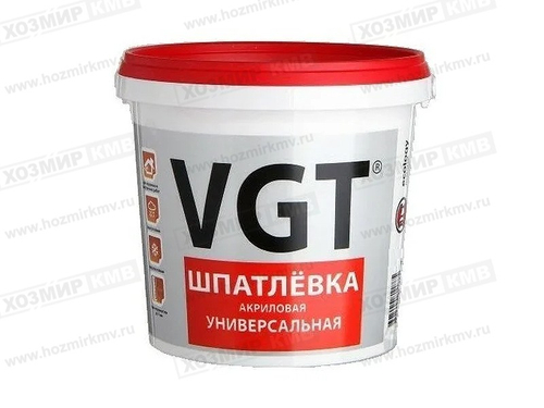 (ВГТ) шпатлевка акриловая УНИВЕРСАЛЬНАЯ 1 кг