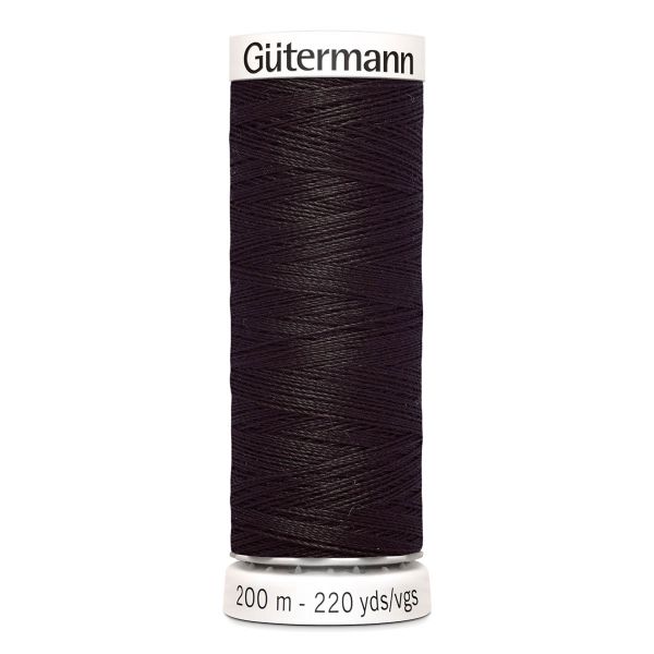 Нитки универсальные Gutermann Sew-all 100 (200 метров), 5 кат. | 682 т.т.коричневый