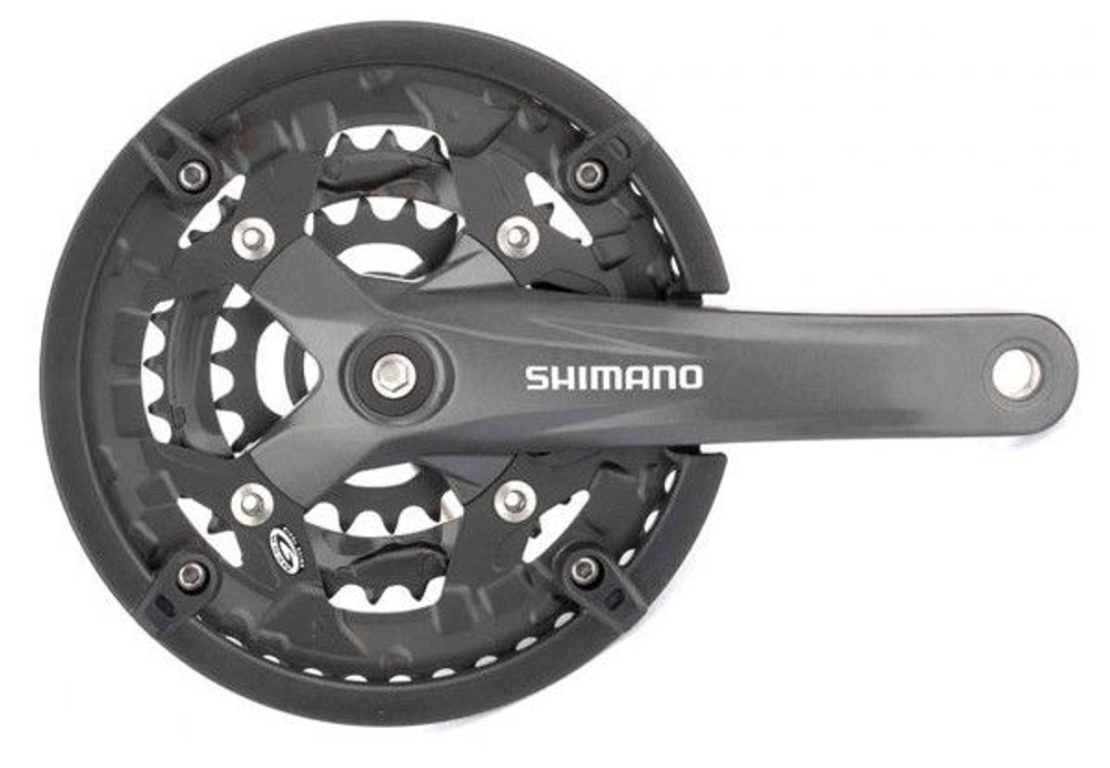 Система Shimano Acera, M391, 170мм, Кв, 48/36/26T, защ, черн