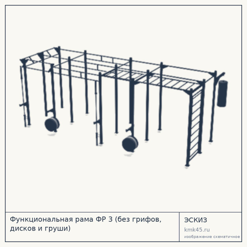 Функциональная рама ФР 3 (без грифов, дисков и груши) — от 310 000 ₽