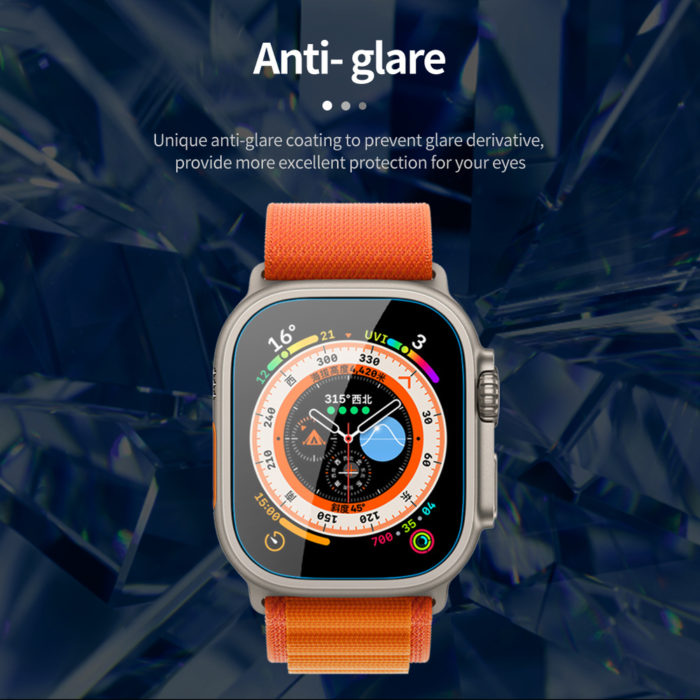 Защитное закаленное стекло от Nillkin для смарт часов Apple Watch Ultra 49mm, серия H+PRO Tempered Glass