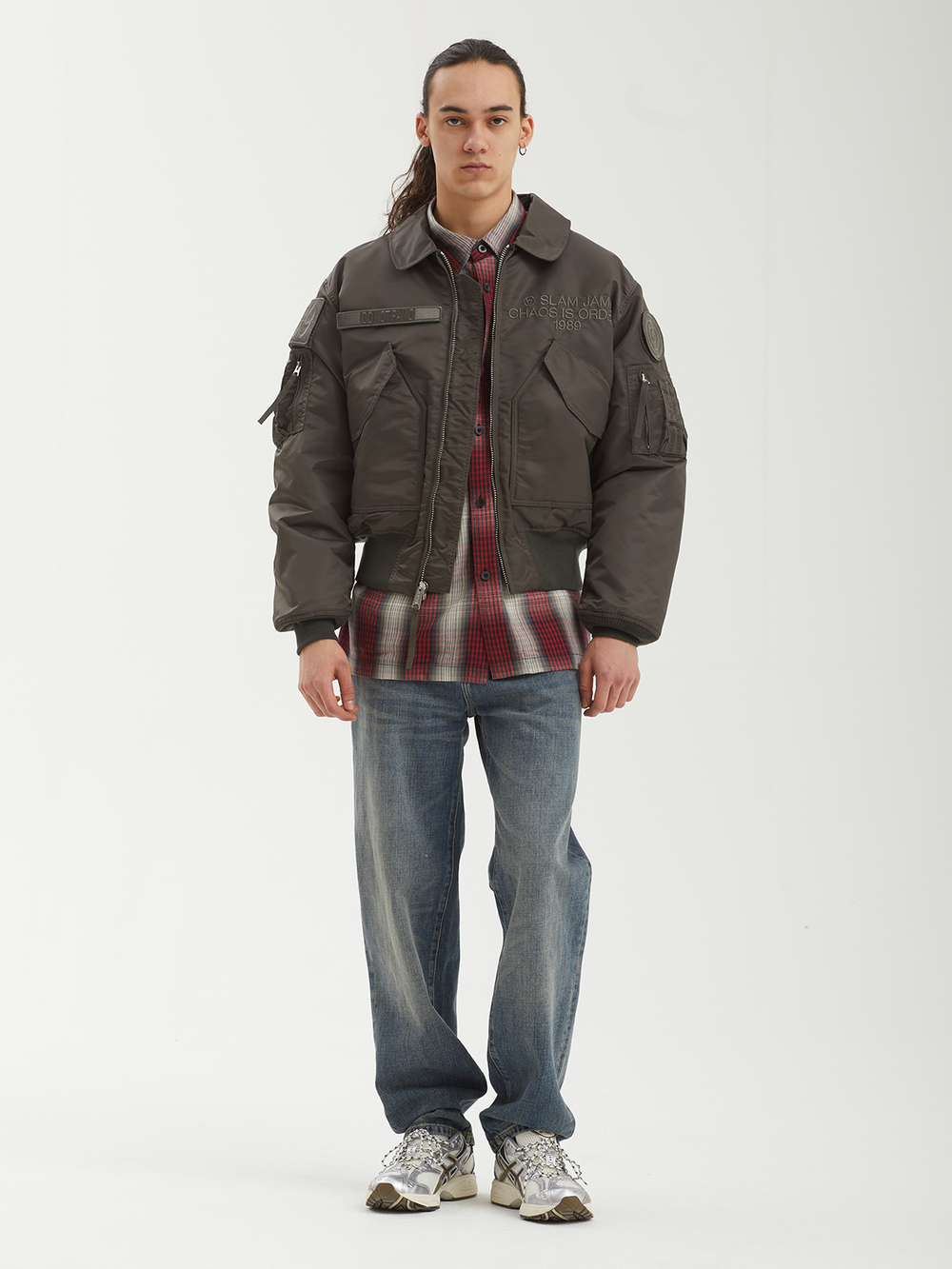 Мужской Бомбер Slam Jam X Alpha Industries Cwu-45