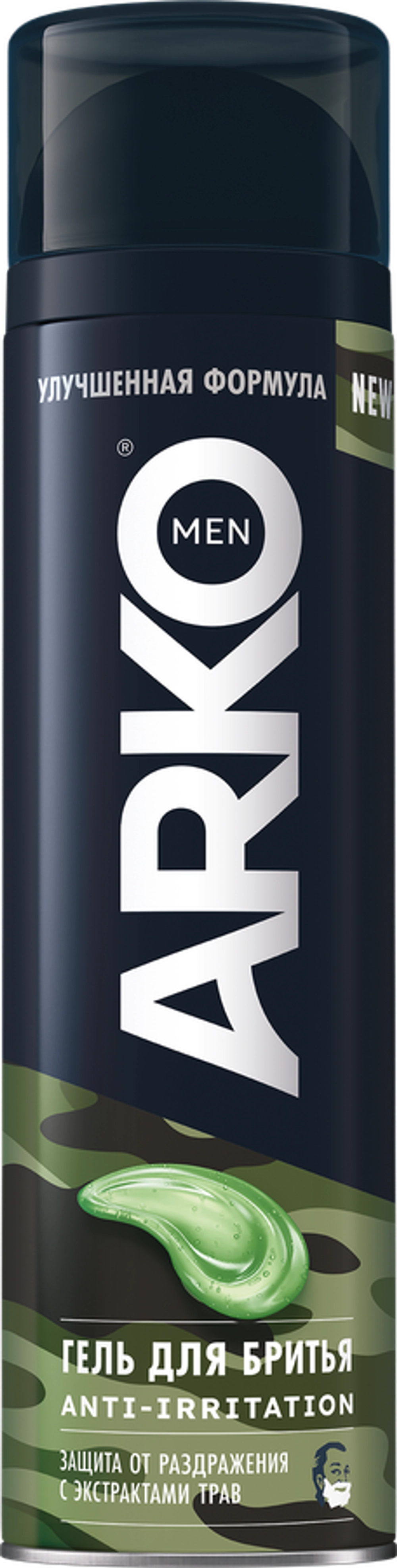 Arko Men Гель для бритья Anti-irritation 200мл