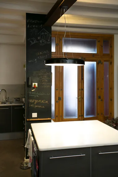 Подвесной светильник Cocotte-S Ø43см, черный LED 30W 3000K