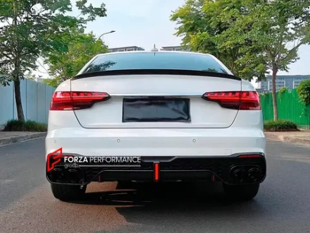 Карбоновый диффузор для AUDI A4 A4L 2019+ Ауди обвес