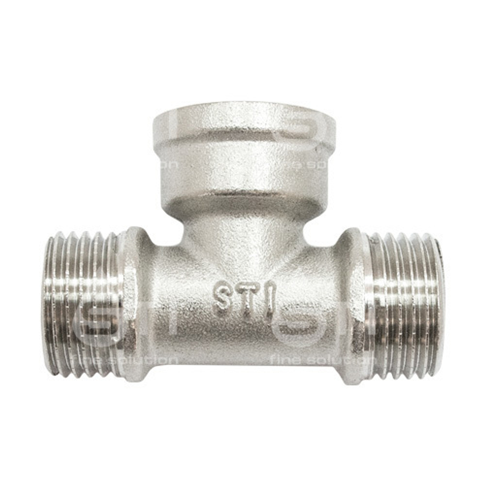Тройник латунный STI 15 Н-В-Н