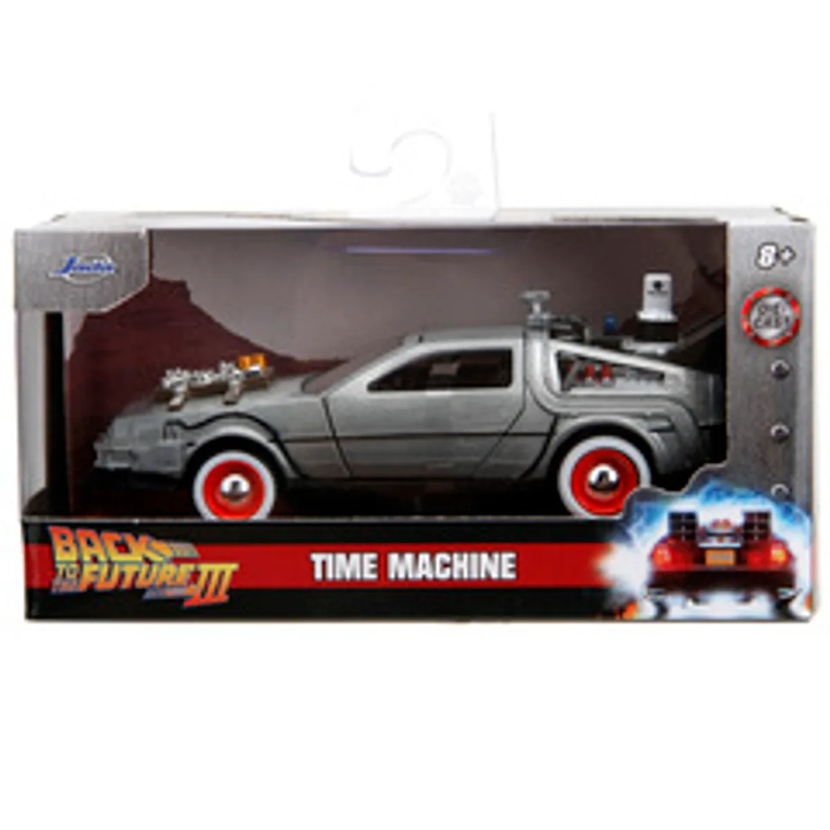 Машинка Jada Toys Back to the Future III: Time Machine (DeLorean)