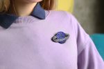 Набор для вышивания бисером Klart, Брошь Сатурн, 7,5х4,5 см