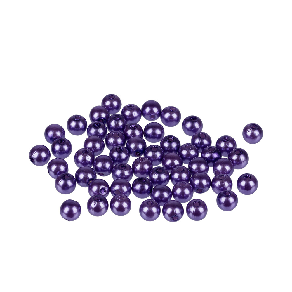 Бусина "Zlatka", пластик, PB-1 ,6 мм ,50 шт ± 2 шт, цвет 58