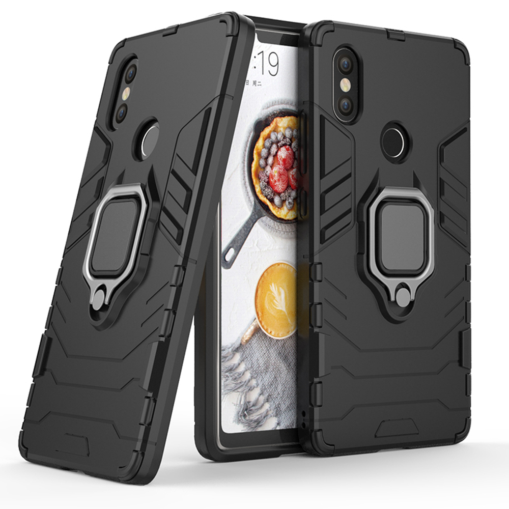 Противоударный чехол с кольцом Panther Case для Mi 8 SE