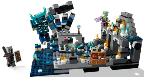 Конструктор LEGO Minecraft 21246 Глубокая Темная битва