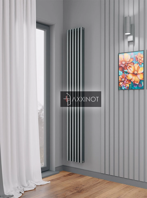 Axxinot Bramer V 1800 - вертикальный алюминиевый радиатор высотой 1830 мм
