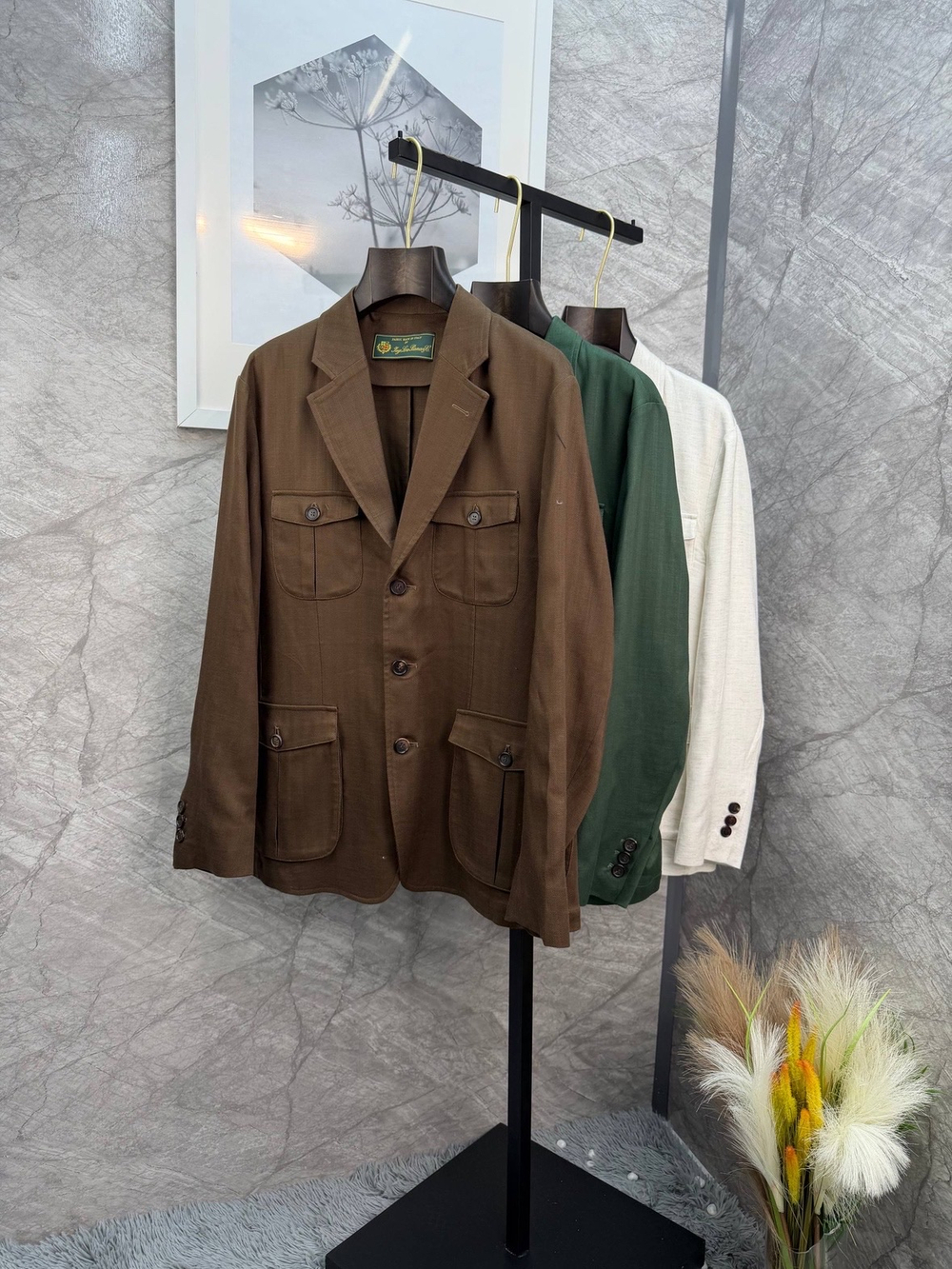 Льняной пиджак Loro Piana
