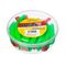 Виброхвост несъедоб. Jumbo 4,95'/12.5 см Lime &amp; Red 30шт. (HS-7-021-N-30) Helios