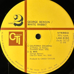 George Benson ‎– White Rabbit (Япония 1978г.)
