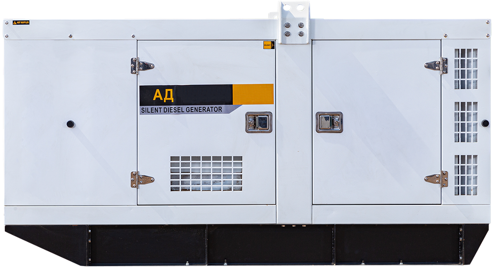 Дизельный генератор EcoPower АД350-T400eco (350 кВт, Woling) в кожухе