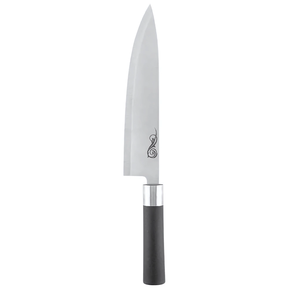 Нож с пластиковой рукояткой MAL-01P поварской, 20 см