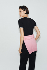ФУТБОЛКА С КОНТРАСТНЫМИ БАНТАМИ — ZARA