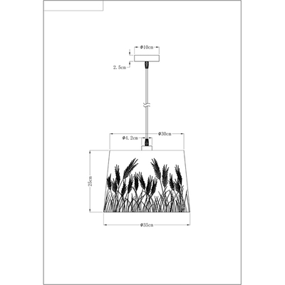 Подвесной светильник Arte Lamp CELESTA A2769SP-1WH, 1хE27