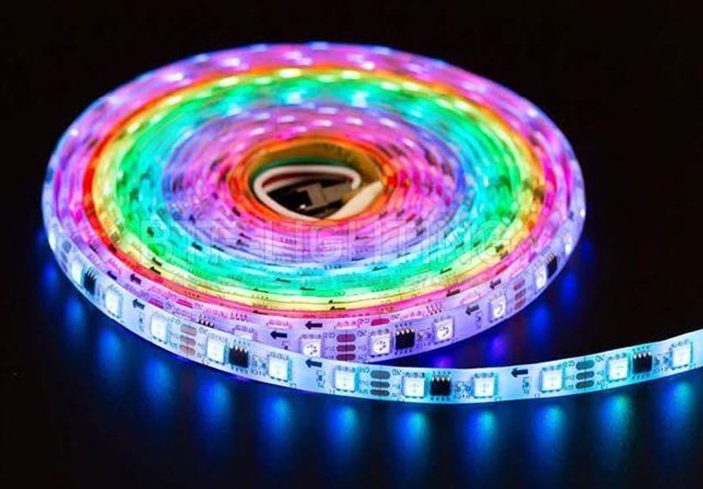 Адресная RGB лента WS2811/IP65/60LB