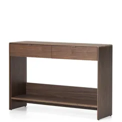 Буфет Norlen с 2 ящиками и полкой, 120x81 см, темный орех