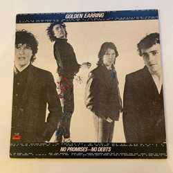Винтажная виниловая пластинка LP Golden Earring No Promises No Debts (США 1979)