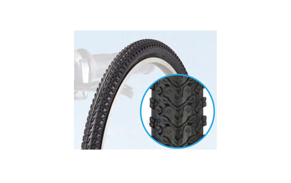 Покрышка TRIX 20"х 2.125 (57-406) TXBM-036, горная, низкая, черная