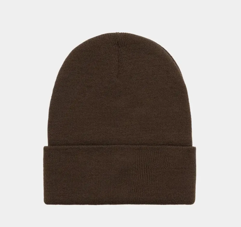 Шапка Alpha Industries Essential Beanie Коричневая