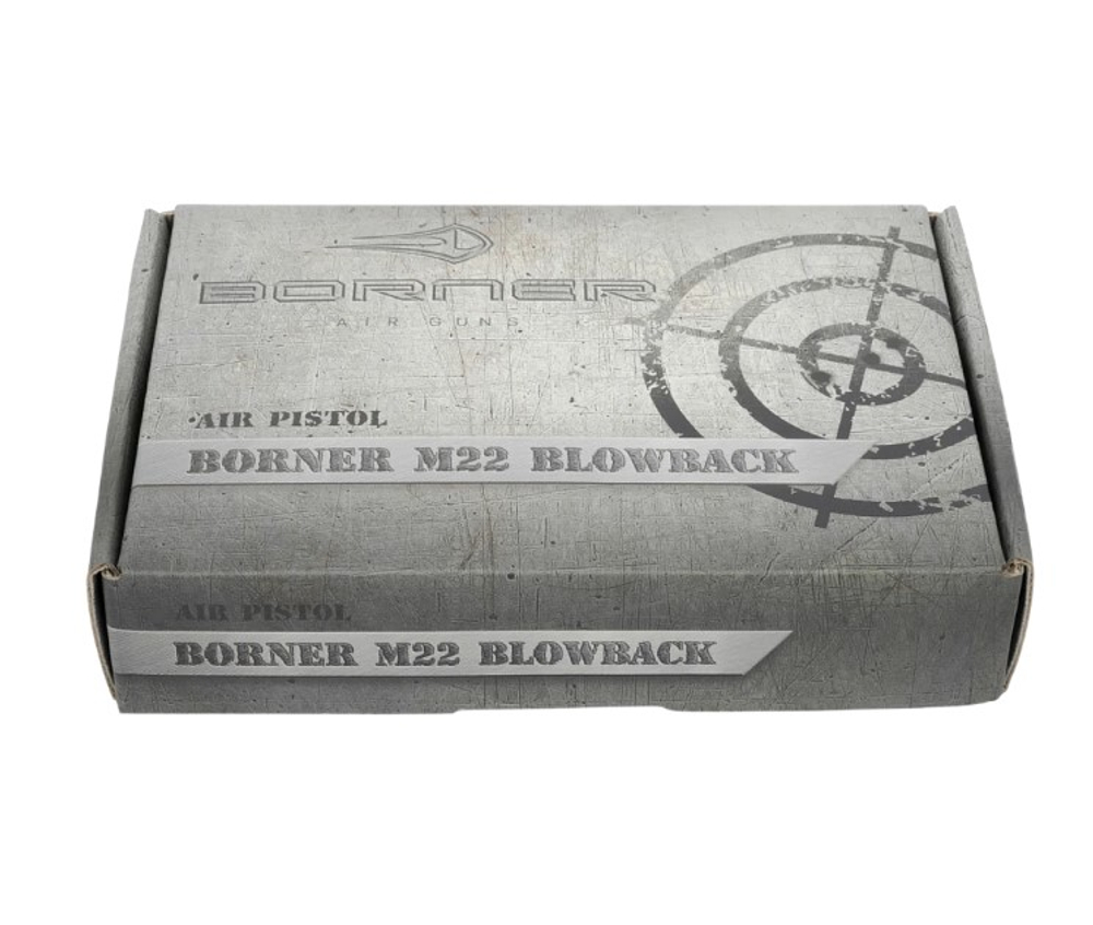 Пистолет пневматический BORNER M22 (blowback), кал. 4,5 мм