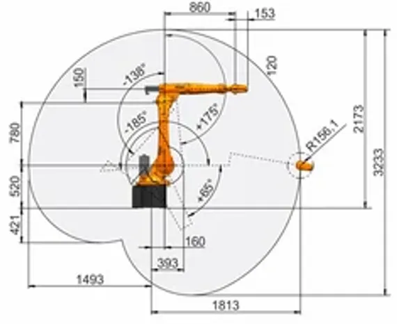 Промышленный робот KUKA KR IONTEC KR 20 R3100