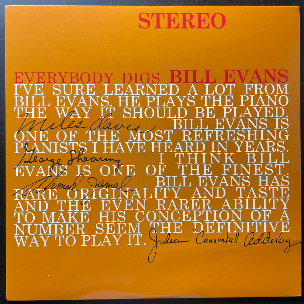 Bill Evans Trio ‎– Everybody Digs Bill Evans (Германия 2009г.)