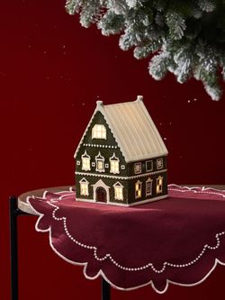 Домик с подсветкой Кострома из коллекции New Year Essential
