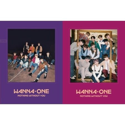 Альбом Wanna One - 1-1 0 Nothing without You 1st Album Repackage 2 Version SET