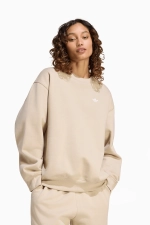 Кофта adidas Essentials Crew Long Fleece OS - бежевый