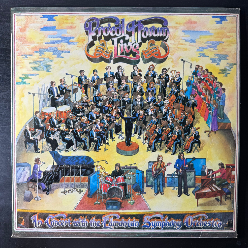 Procol Harum In Concert With The Edmonton Symphony Orchestra ‎– Live (Дания 1972г.)