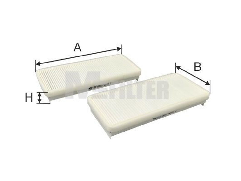 MFILTER - K9212-MFI - Filter, cabin air