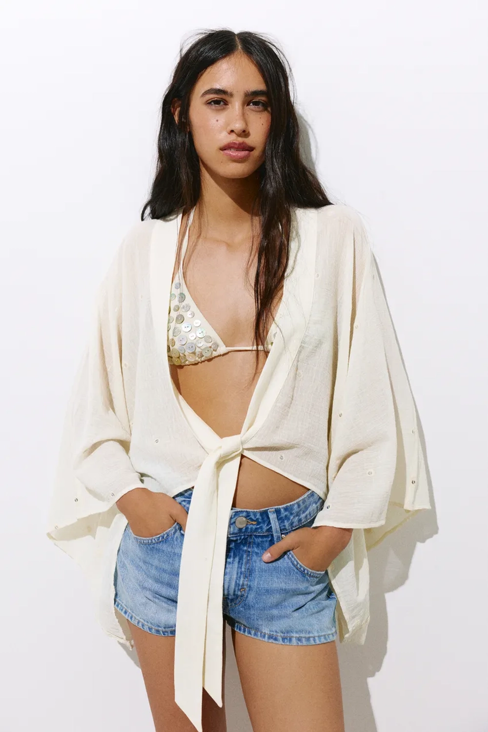 Кимоно с зеркалами - PULL&BEAR