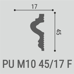 Молдинг гибкий М 10 F