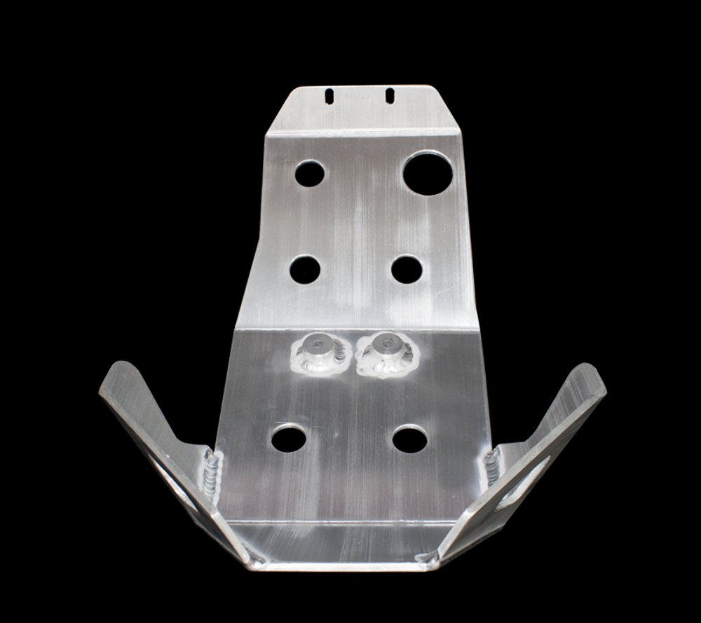 Skid plate KLX250 5mm SLV. Yamoto