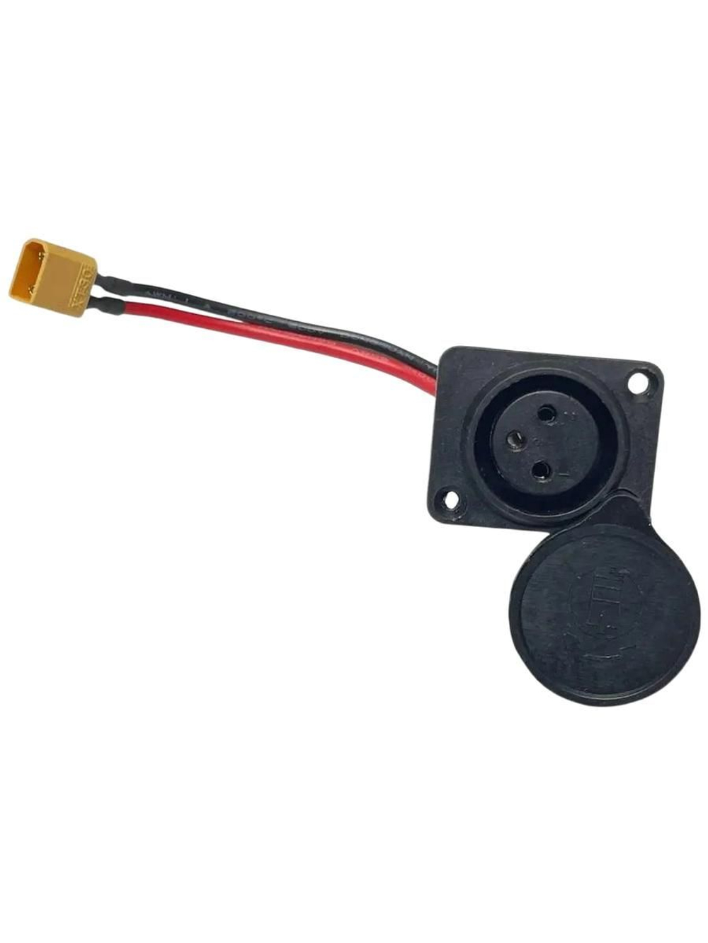 Порт гнездо разъем зарядки XLR 3pin - XT30 для Kugoo V3 Pro+ (Plus) / V3 Pro Max