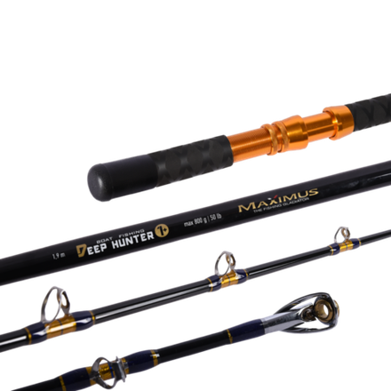 Удилище морское Maximus Deep Hunter 1+ 190H 1,9m max 50 lb 800g