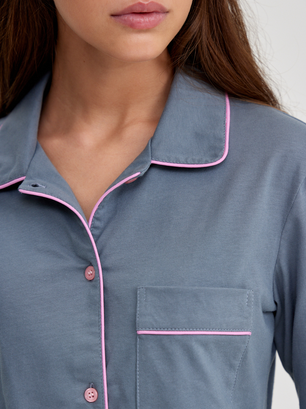 Пижама женская Ihomewear Classic Gray